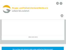Tablet Screenshot of hospiz-berlin.de